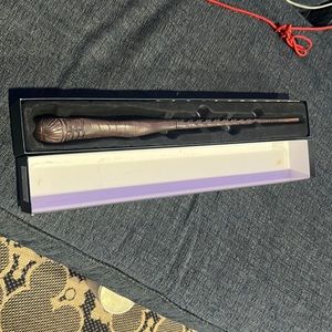 A universal Harry Potter wand. It’s active in the parks.